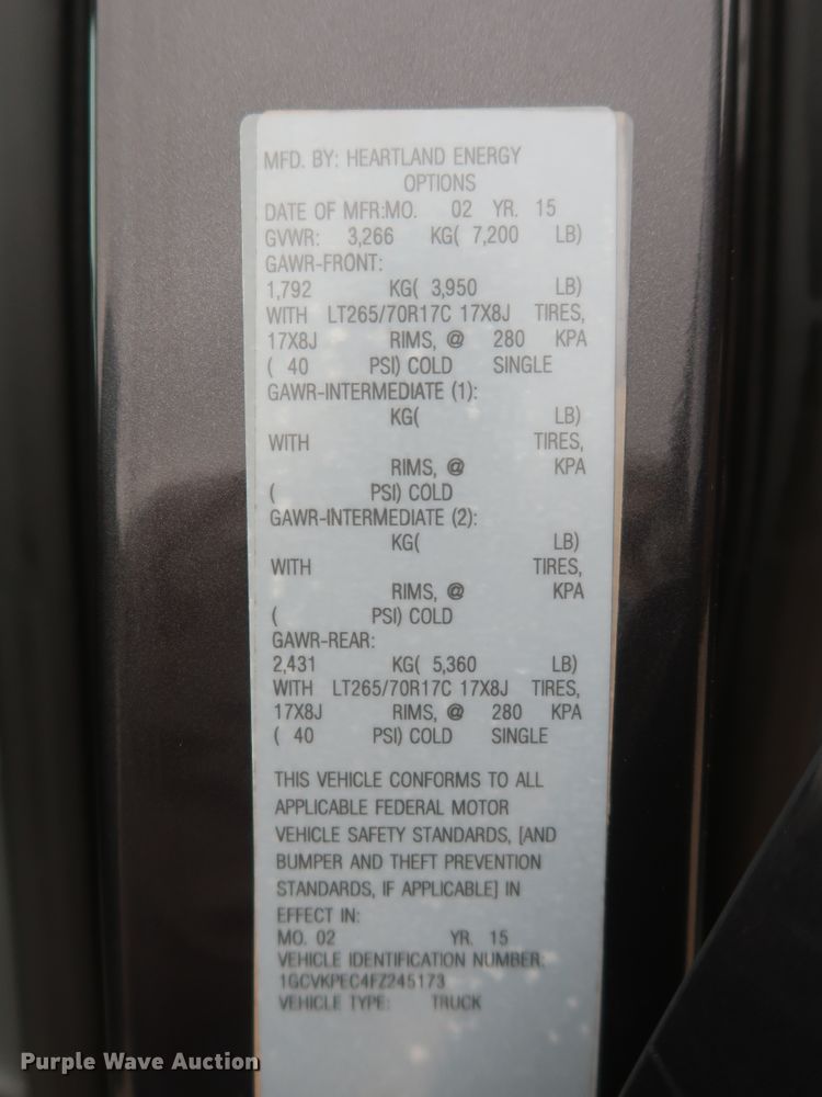 image for item HW9007 2015 Chevrolet Silverado 1500  Double Cab pickup truck