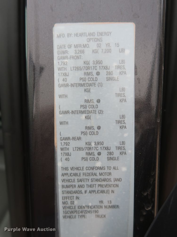 image for item HW9008 2015 Chevrolet Silverado 1500  Double Cab pickup truck