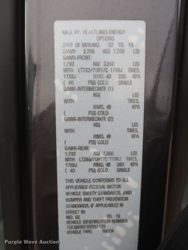 image for item HW9010 2015 Chevrolet Silverado 1500  Double Cab pickup truck