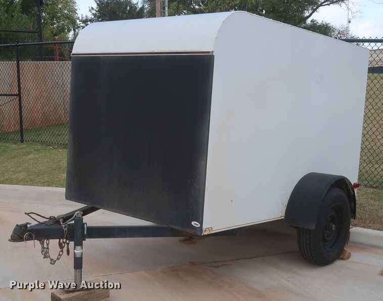 image for item HW9028 Shop built enclosed cargo trailer