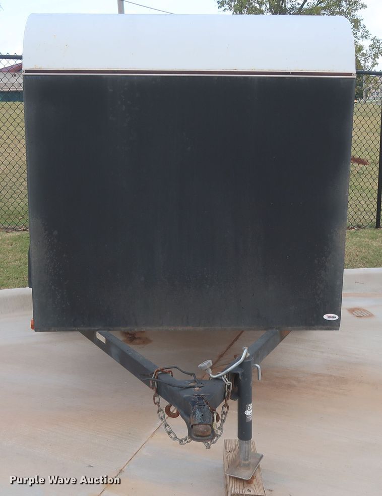 image for item HW9028 Shop built enclosed cargo trailer