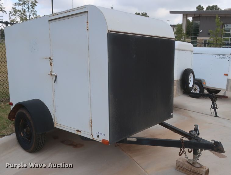 image for item HW9028 Shop built enclosed cargo trailer
