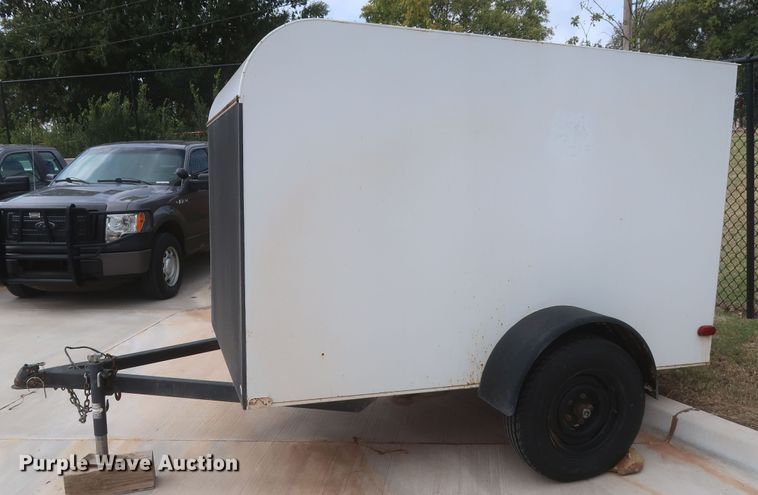 image for item HW9028 Shop built enclosed cargo trailer