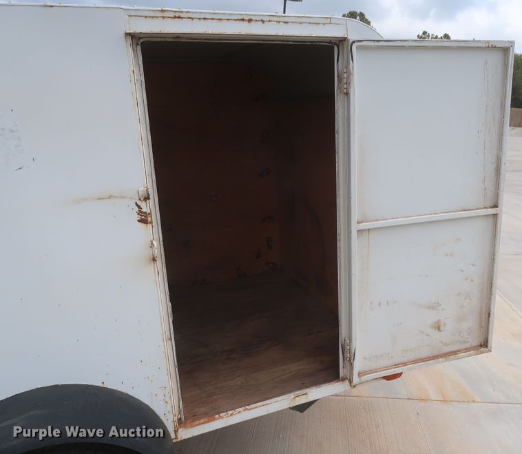 image for item HW9028 Shop built enclosed cargo trailer