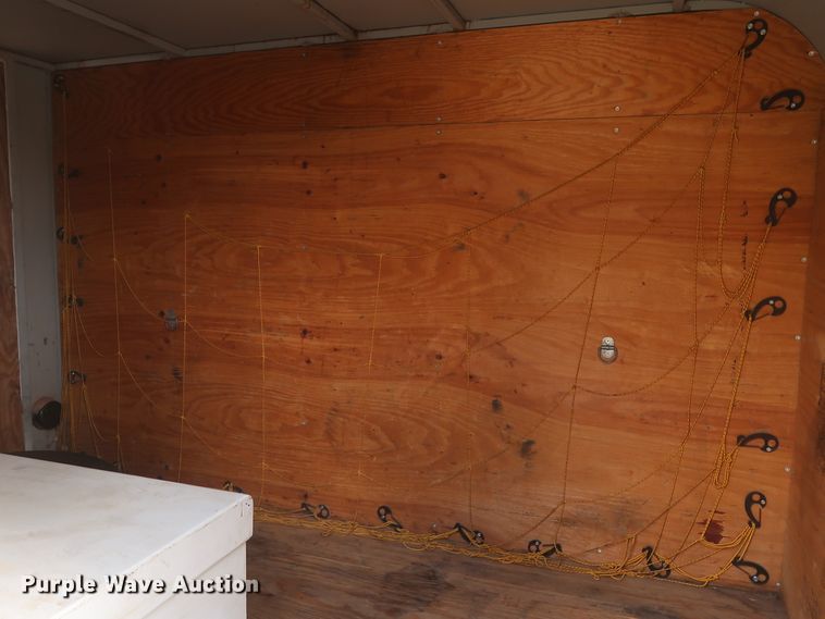 image for item HW9028 Shop built enclosed cargo trailer