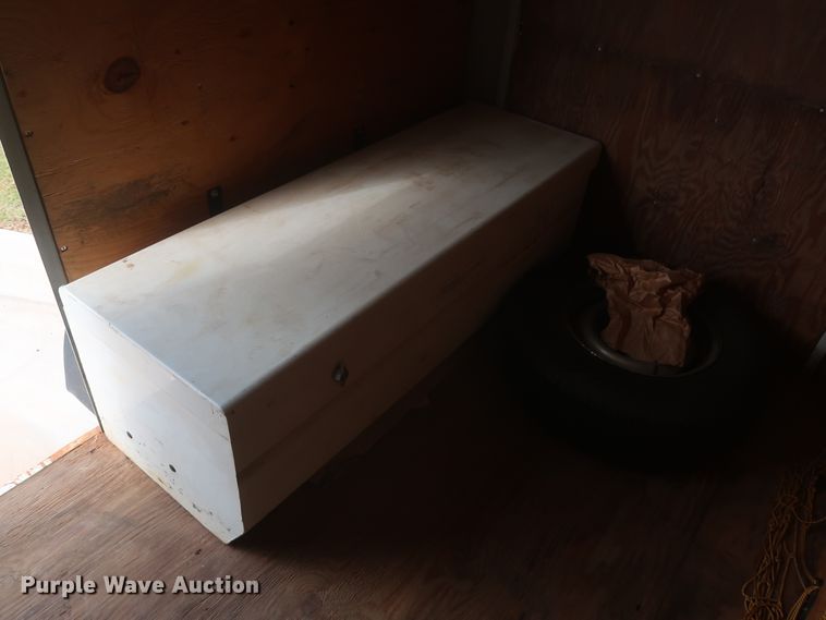 image for item HW9028 Shop built enclosed cargo trailer