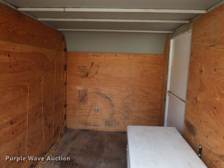 image for item HW9028 Shop built enclosed cargo trailer