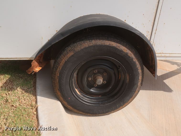 image for item HW9028 Shop built enclosed cargo trailer