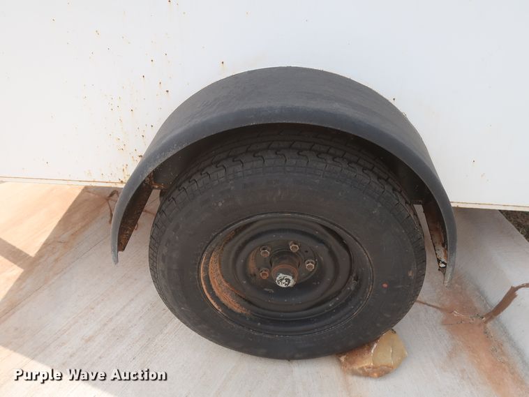 image for item HW9028 Shop built enclosed cargo trailer