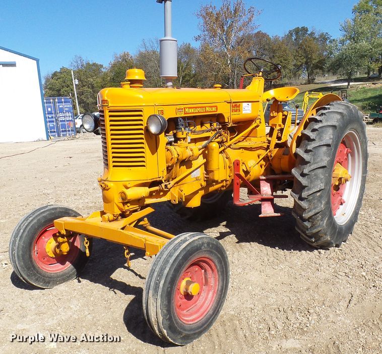 image for item DC2918 1954 Minneapolis Moline UB  tractor