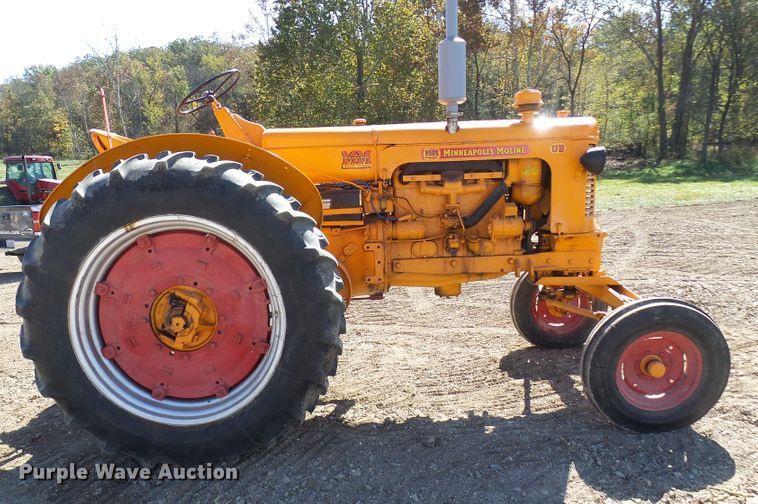 image for item DC2918 1954 Minneapolis Moline UB  tractor