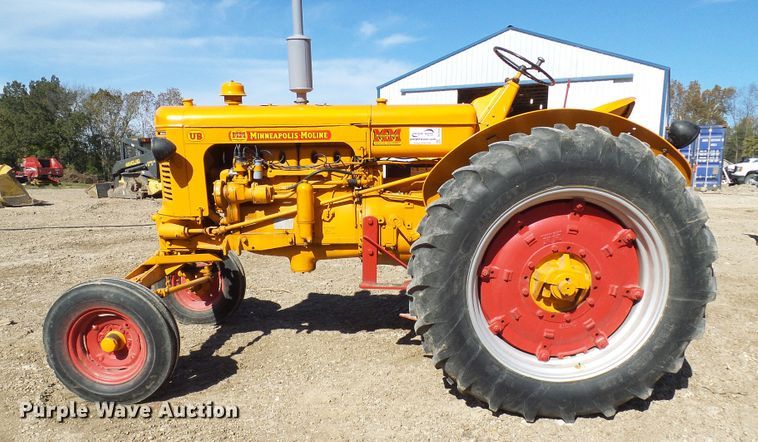 image for item DC2918 1954 Minneapolis Moline UB  tractor