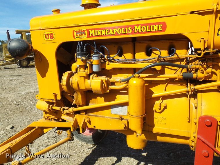 image for item DC2918 1954 Minneapolis Moline UB  tractor