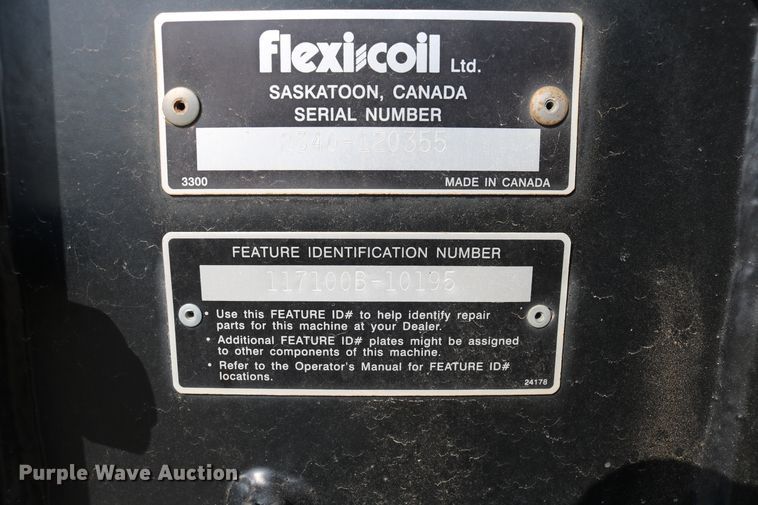 image for item DD6152 2002 Flexi-Coil 6000 air seeder