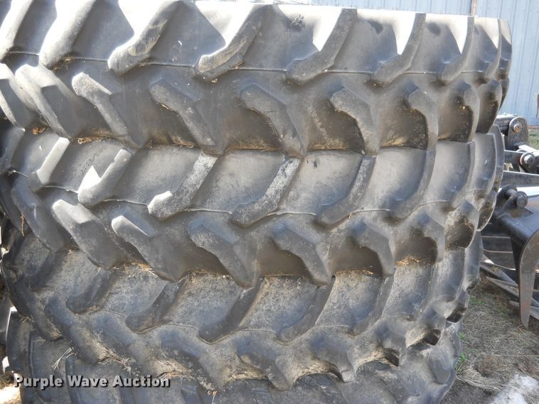 image for item DF4515 (4) Goodyear 380/90R46 tires
