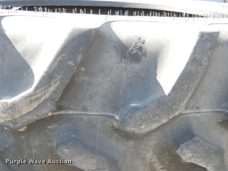 image for item DF4515 (4) Goodyear 380/90R46 tires