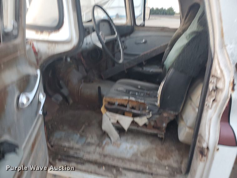 image for item DF5696 1961 Chevrolet Apache 30  feed mixer truck