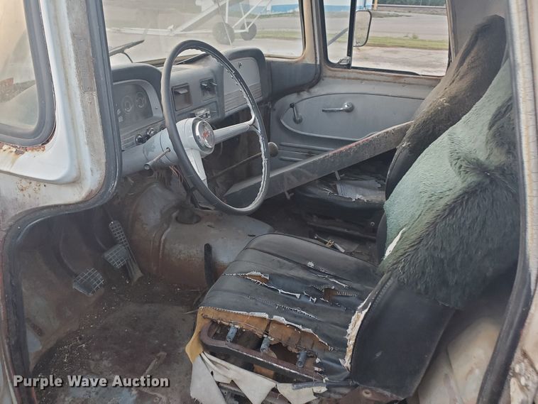 image for item DF5696 1961 Chevrolet Apache 30  feed mixer truck