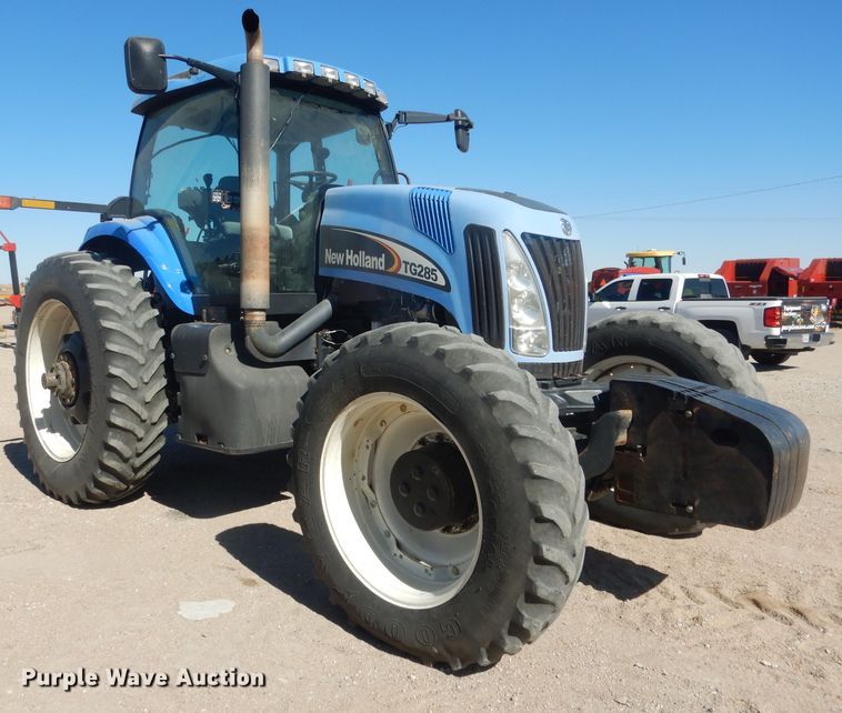 image for item DG4626 2003 New Holland TG285  MFWD tractor