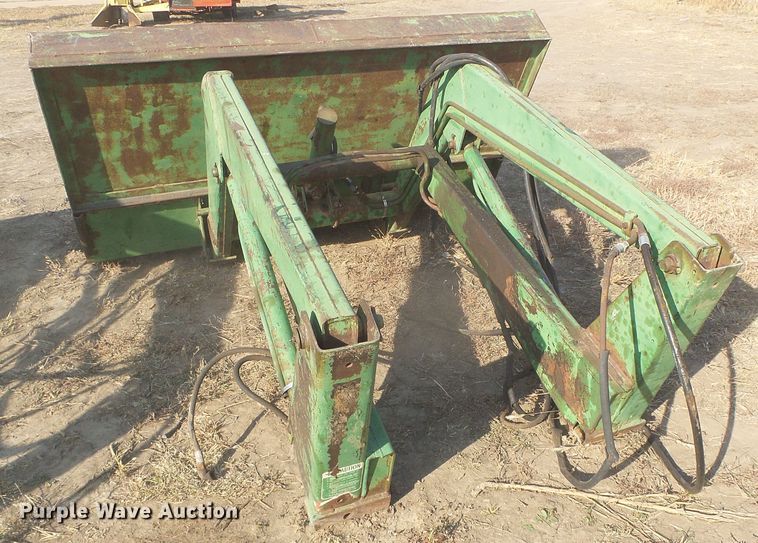 image for item DG8366 John Deere 48  loader