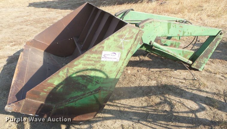 image for item DG8366 John Deere 48  loader
