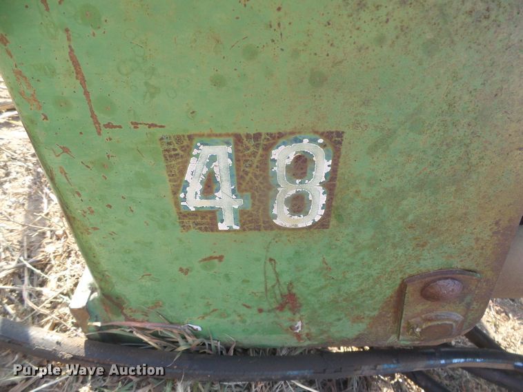 image for item DG8366 John Deere 48  loader