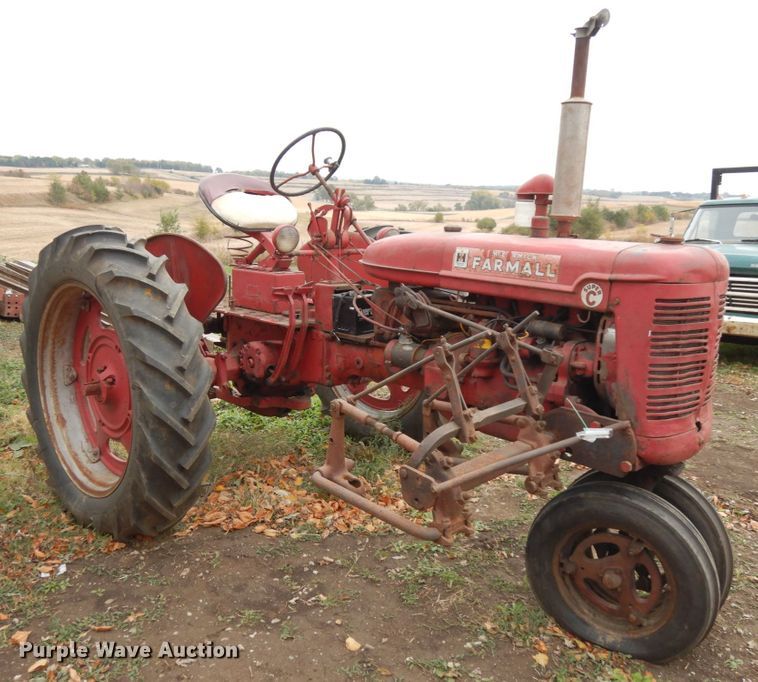 image for item DH6724 1951 Mccormick Farmall Super C  tractor