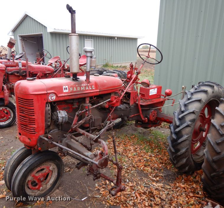 image for item DH6730 1952 Mccormick Farmall Super C  tractor