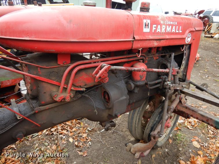 image for item DH6730 1952 Mccormick Farmall Super C  tractor