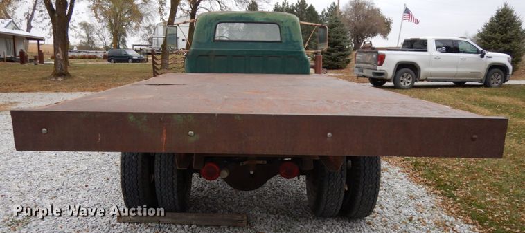 image for item DH6740 1970 Chevrolet C50  dump flatbed truck
