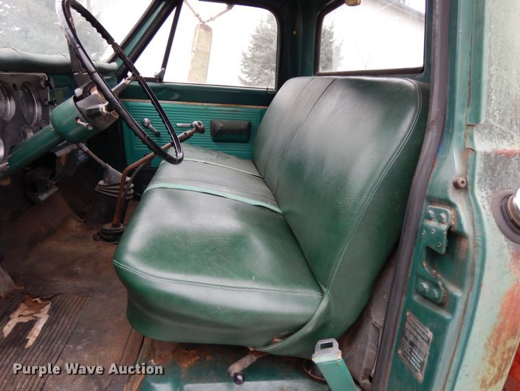 image for item DH6740 1970 Chevrolet C50  dump flatbed truck