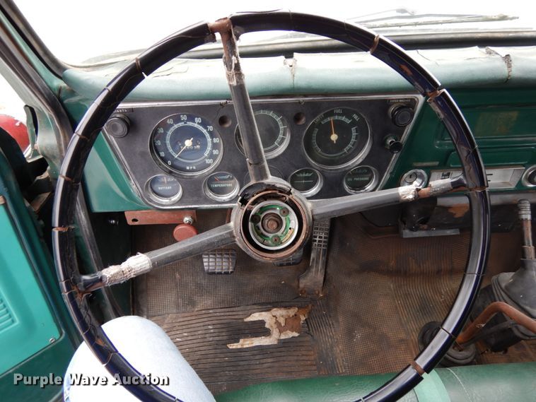 image for item DH6740 1970 Chevrolet C50  dump flatbed truck