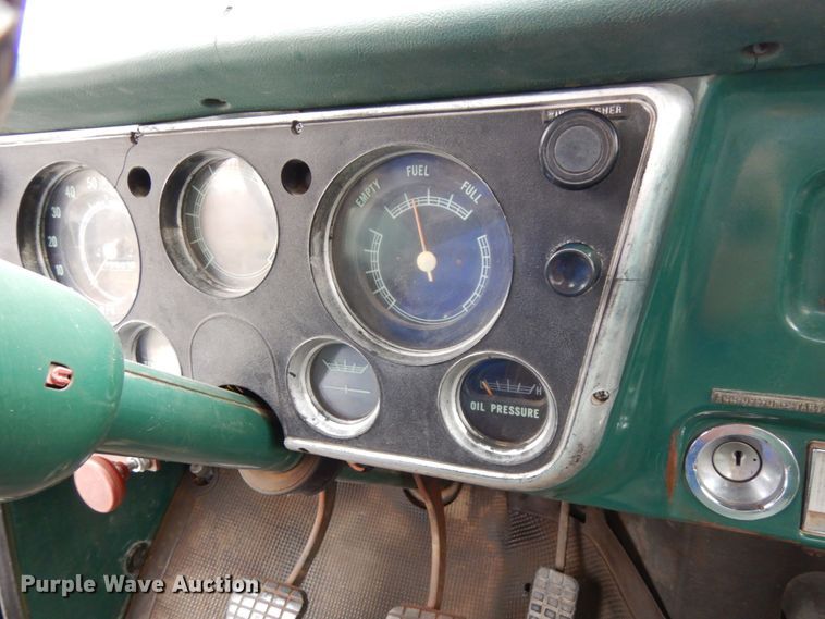 image for item DH6740 1970 Chevrolet C50  dump flatbed truck