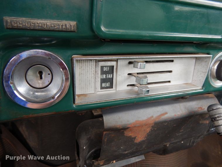 image for item DH6740 1970 Chevrolet C50  dump flatbed truck