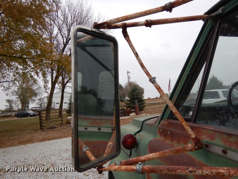 image for item DH6740 1970 Chevrolet C50  dump flatbed truck