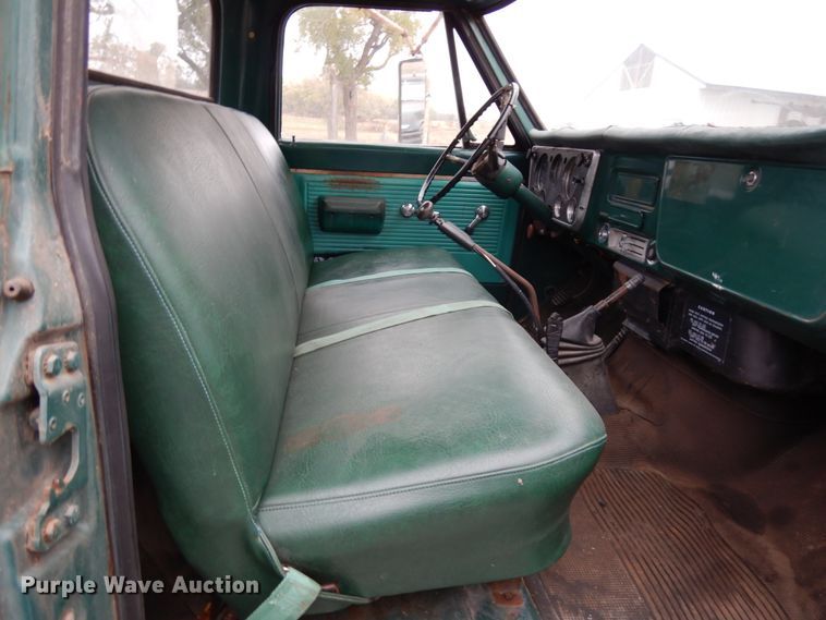 image for item DH6740 1970 Chevrolet C50  dump flatbed truck