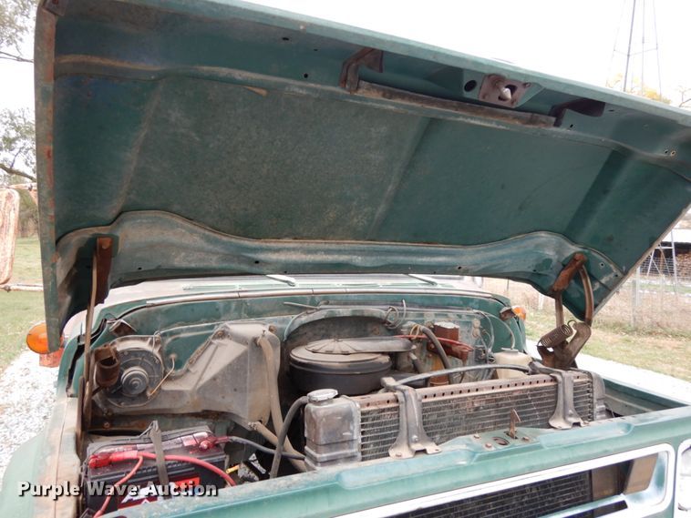 image for item DH6740 1970 Chevrolet C50  dump flatbed truck