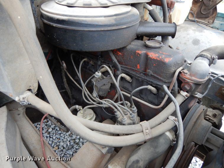 image for item DH6740 1970 Chevrolet C50  dump flatbed truck