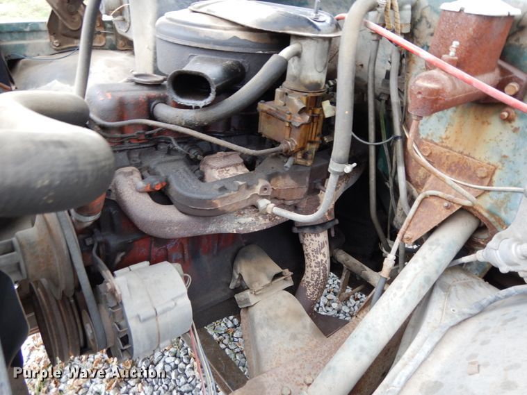 image for item DH6740 1970 Chevrolet C50  dump flatbed truck