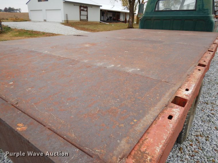 image for item DH6740 1970 Chevrolet C50  dump flatbed truck