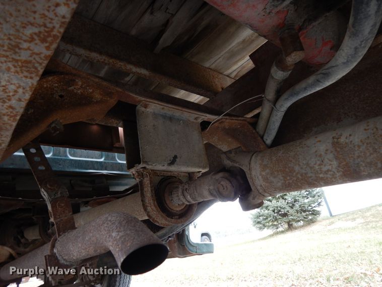 image for item DH6740 1970 Chevrolet C50  dump flatbed truck