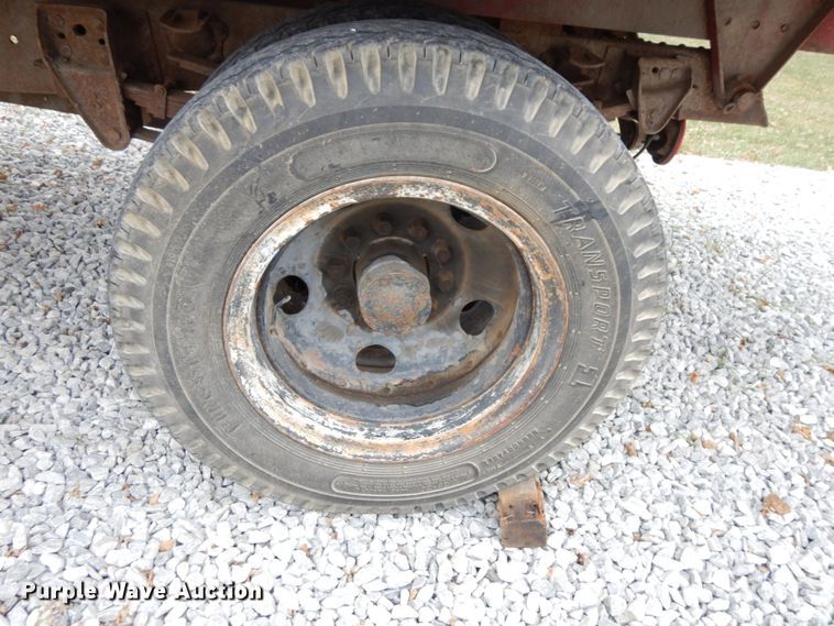 image for item DH6740 1970 Chevrolet C50  dump flatbed truck