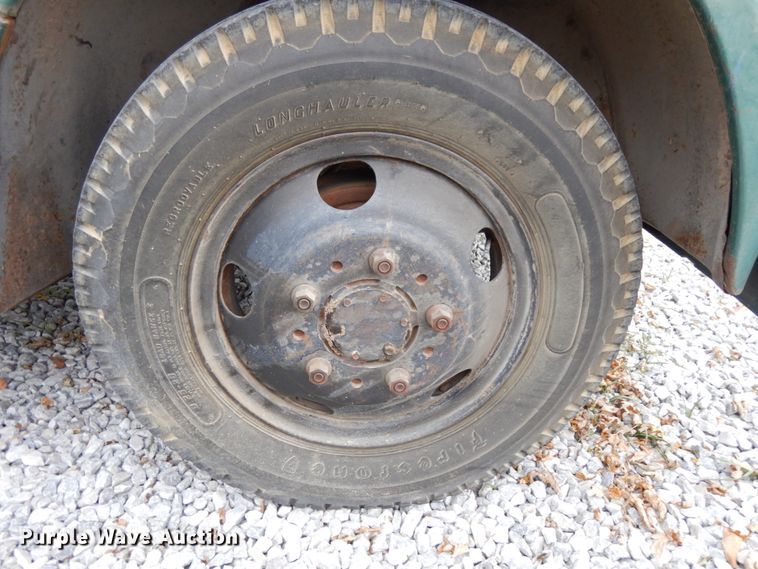 image for item DH6740 1970 Chevrolet C50  dump flatbed truck