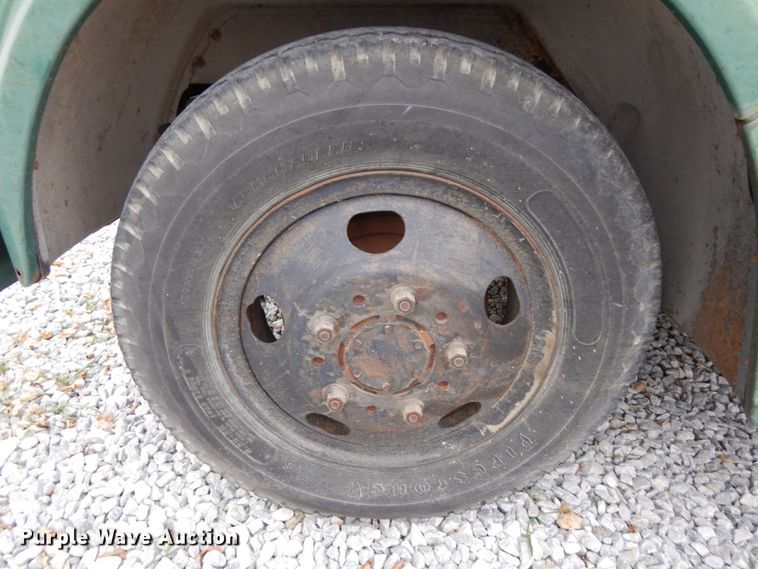 image for item DH6740 1970 Chevrolet C50  dump flatbed truck