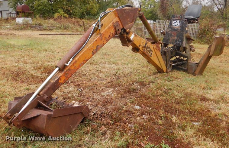 image for item DI0482 Kelly Farm Equipment 56 backhoe attachment