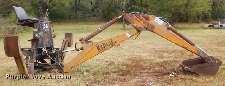 image for item DI0482 Kelly Farm Equipment 56 backhoe attachment