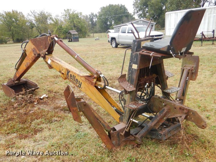 image for item DI0482 Kelly Farm Equipment 56 backhoe attachment