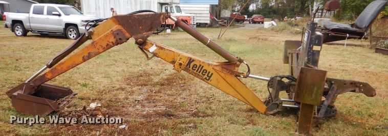 image for item DI0482 Kelly Farm Equipment 56 backhoe attachment