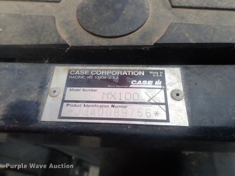 image for item DI7280 1998 Case IH MX100  tractor