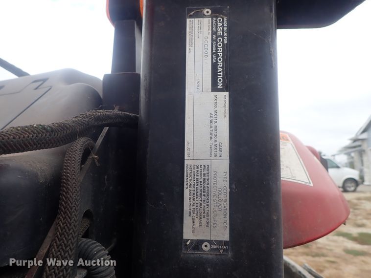 image for item DI7280 1998 Case IH MX100  tractor